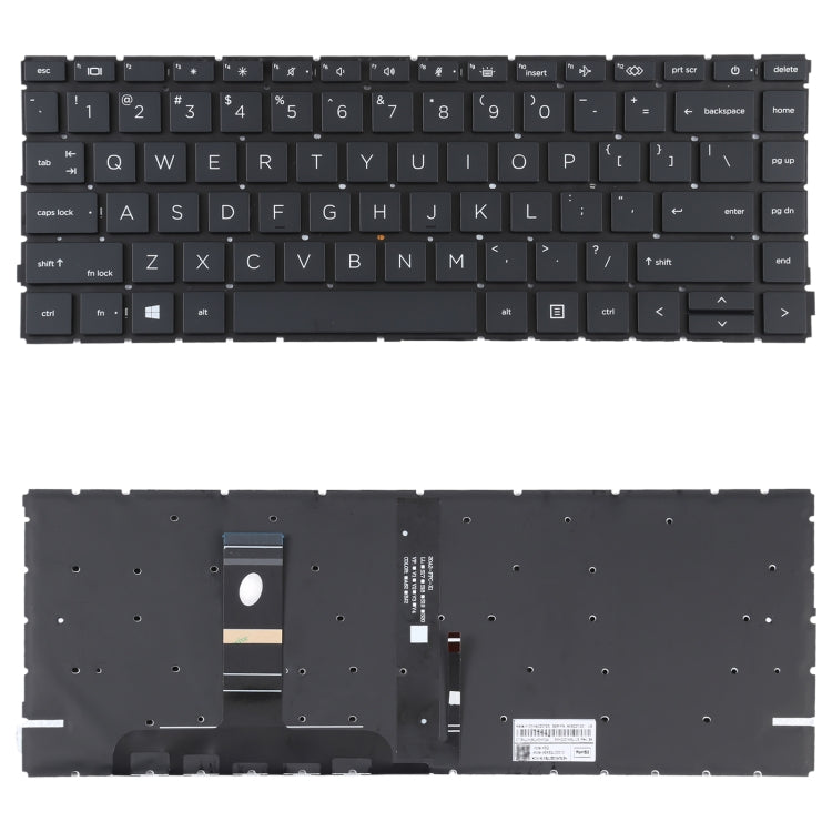 For HP Probook 440 G8 445 G8 US Version Keyboard with Backlight
