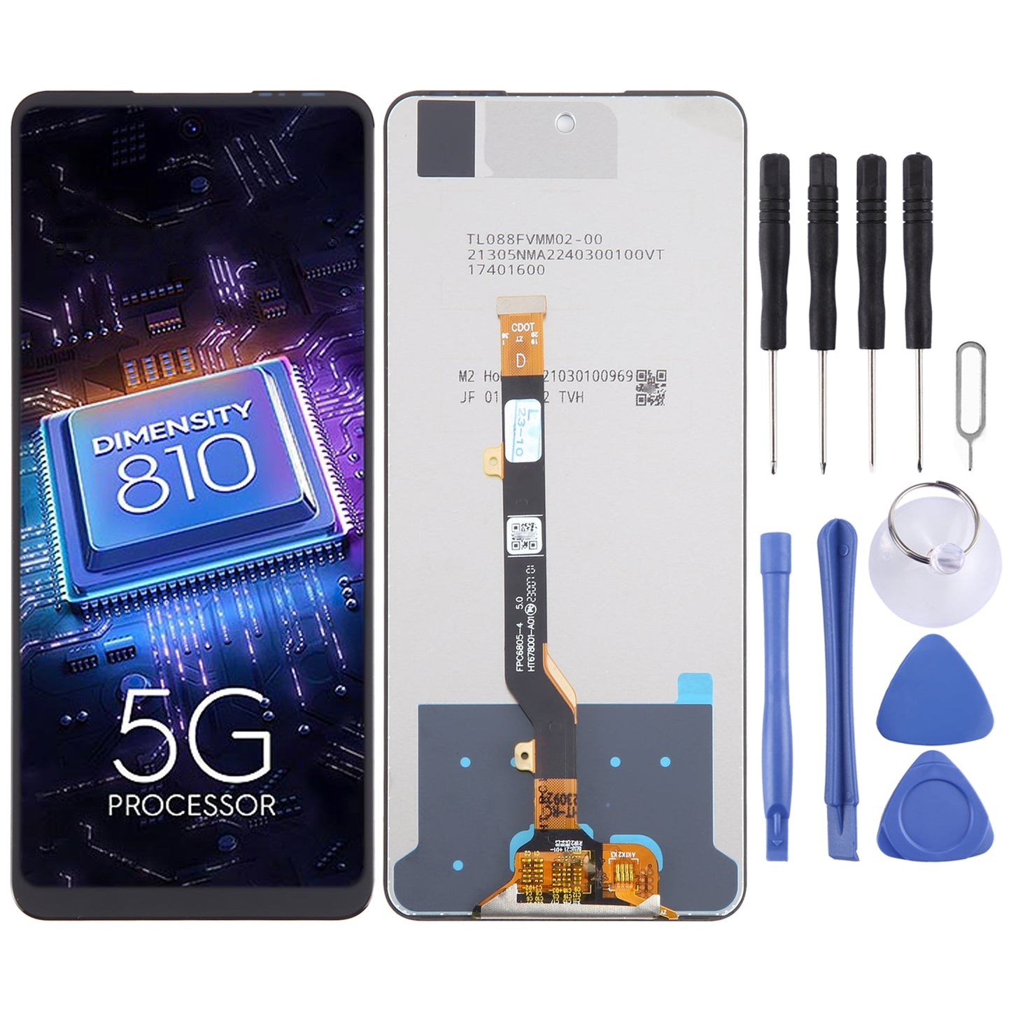 OEM LCD Screen For Tecno Pova Neo 5G with Digitizer Full Assembly