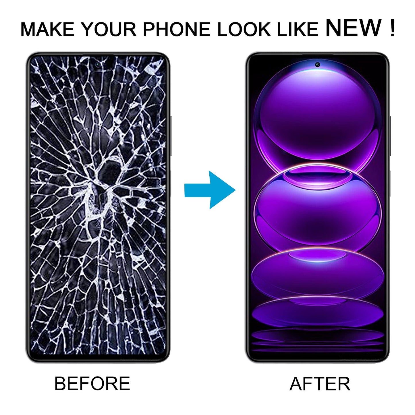 OEM LCD Screen For Tecno Pova Neo 5G with Digitizer Full Assembly