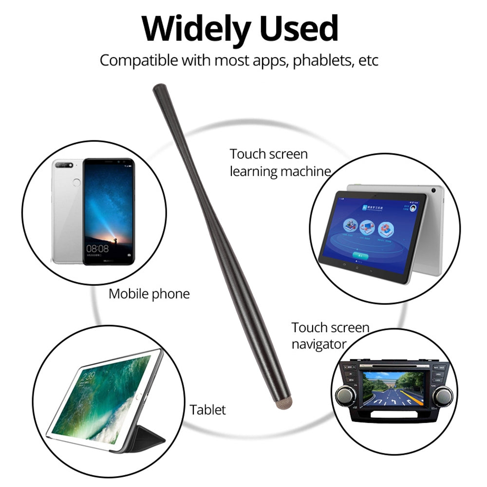 Universal Bottle Cloth Tip Stylus(Black)