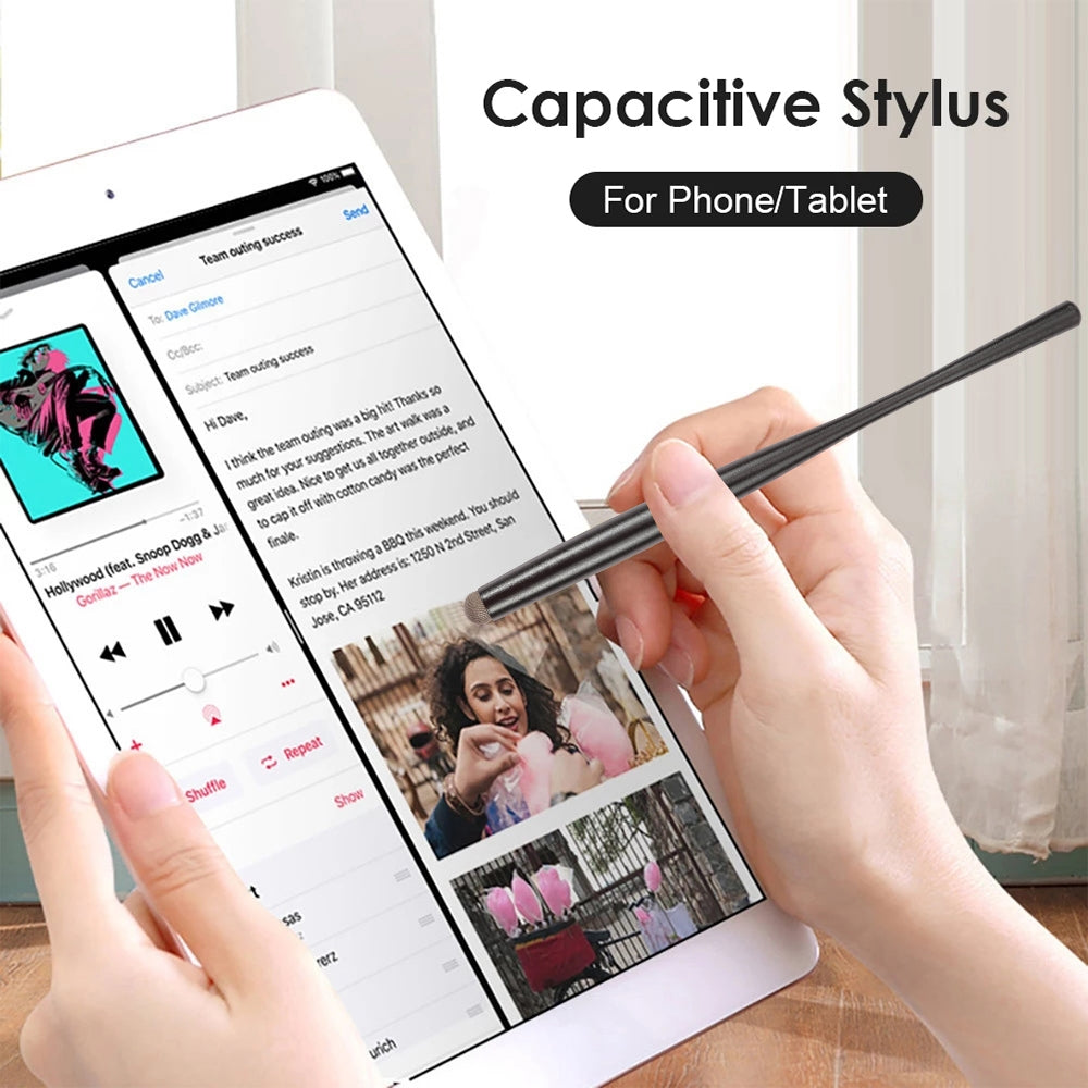 Universal Bottle Cloth Tip Stylus(Black)