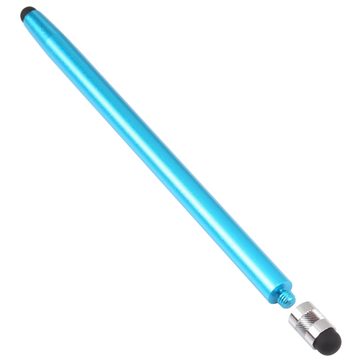 Universal Cloth Head + Silicone Head Stylus(Blue)