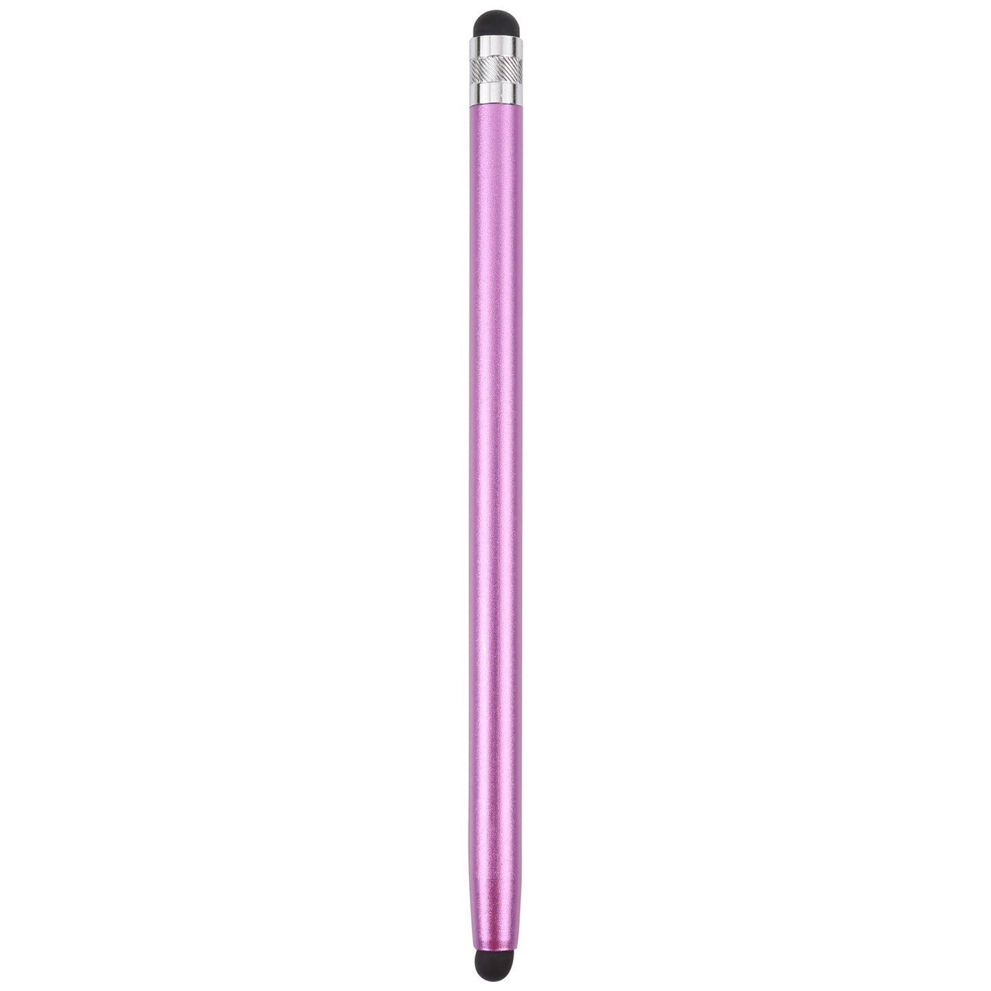 Universal Cloth Head + Silicone Head Stylus(Purple)
