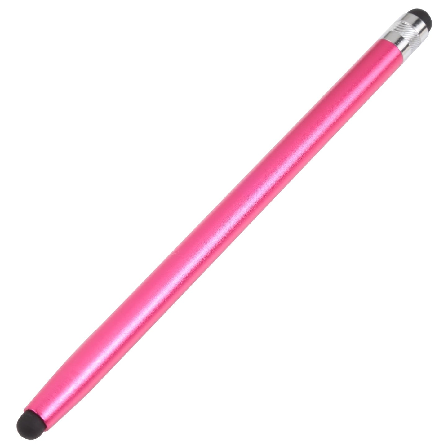 Universal Cloth Head + Silicone Head Stylus(Rose Red)