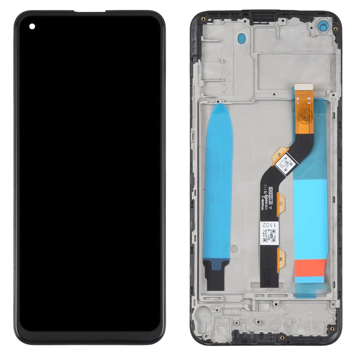 OEM LCD Screen For infinix S5 / S5 Lite X652 Digitizer Full Assembly with Frame