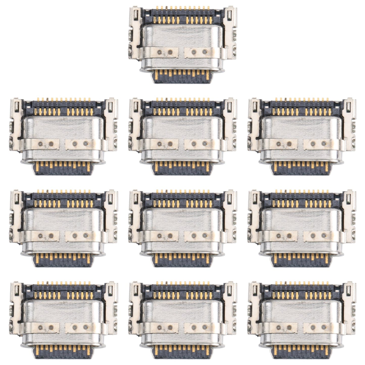 For Motorola One Zoom 10pcs Charging Port Connector