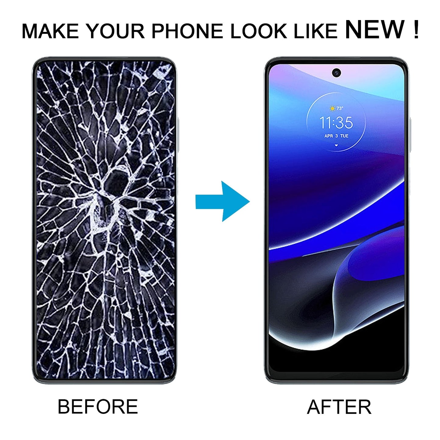 OEM LCD Screen For Motorola Moto G Stylus 5G 2022 with Digitizer Full Assembly