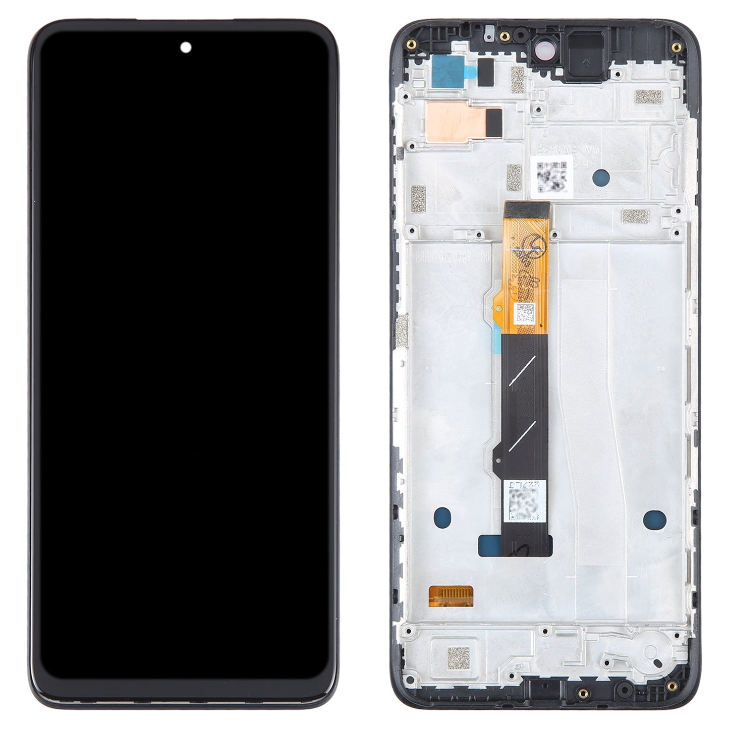 Original LCD Screen For Motorola Moto G42 Digitizer Full Assembly With Frame