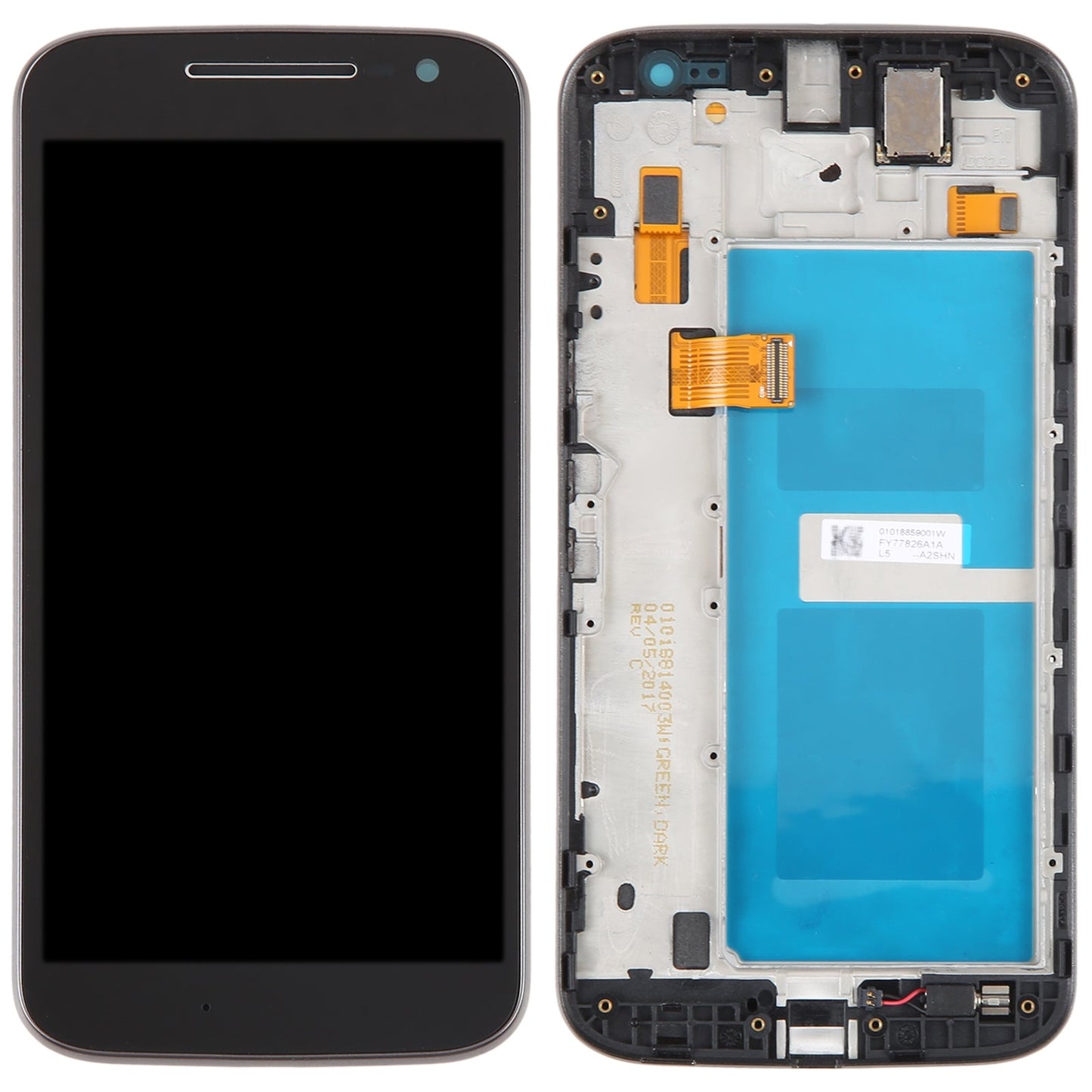 Original LCD Screen For Motorola Moto G4 Digitizer Full Assembly With Frame