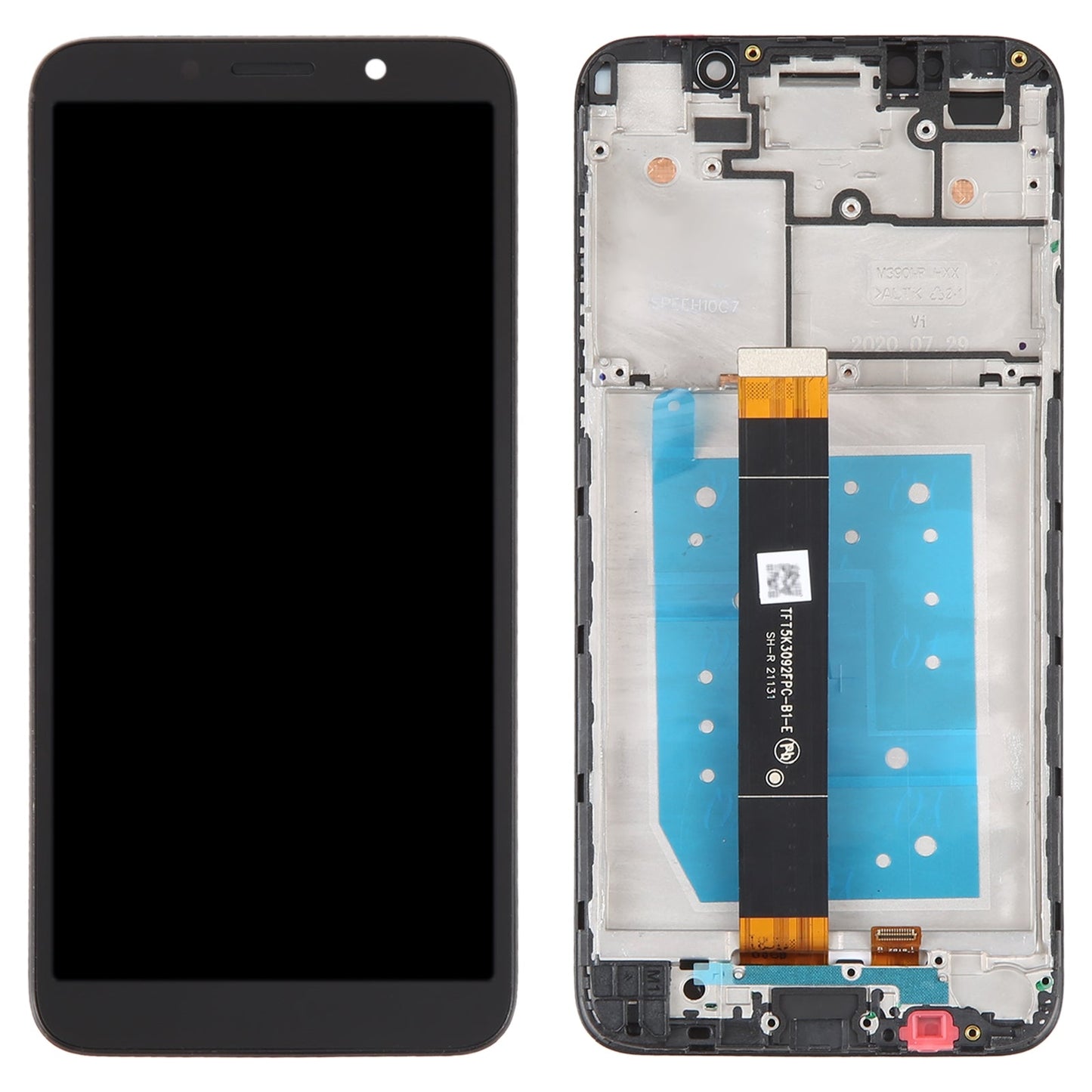 Original LCD Screen For Motorola Moto E6 Play Digitizer Full Assembly With Frame