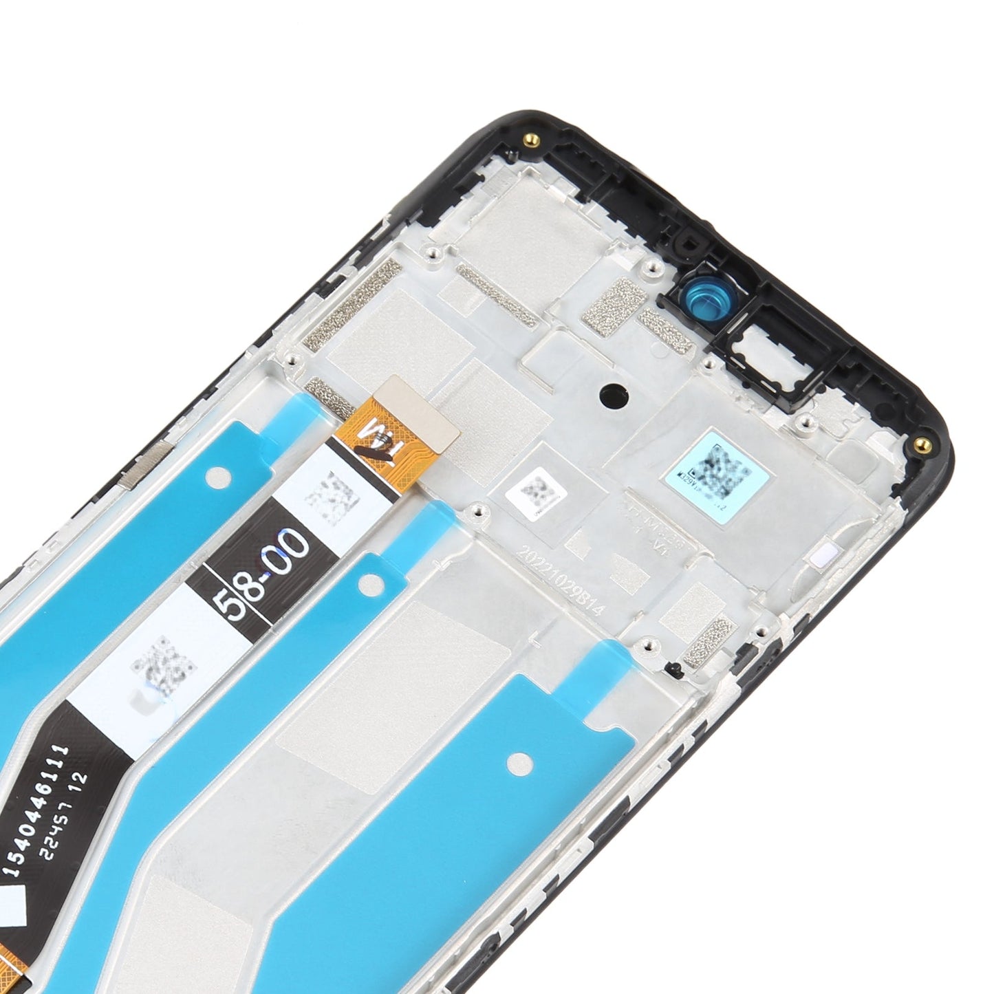 Original LCD Screen For Motorola Moto G73 Digitizer Full Assembly With Frame