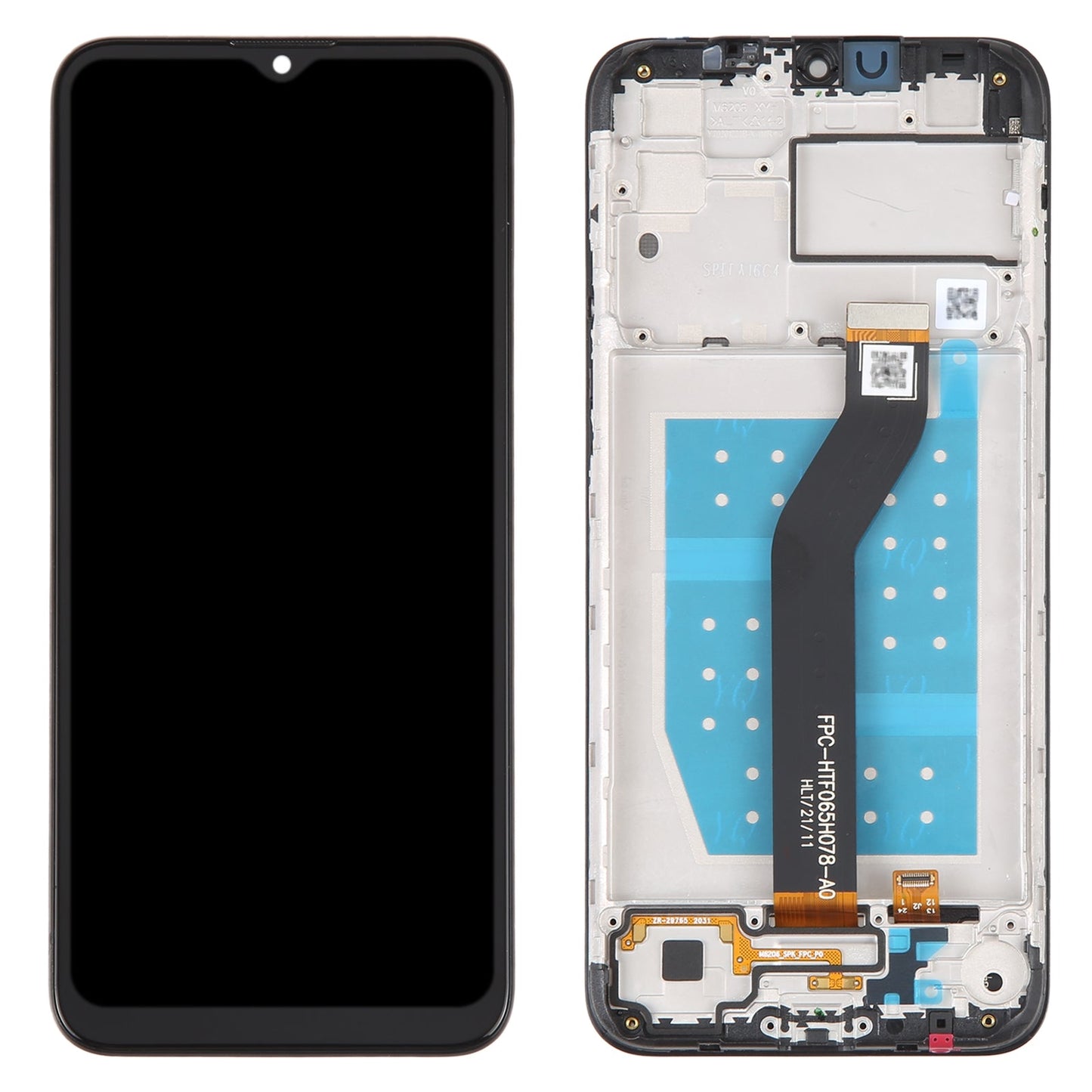 Original LCD Screen For Motorola Moto G8 Power Lite Digitizer Full Assembly With Frame