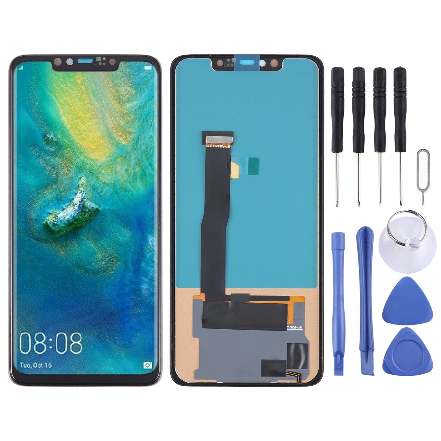 TFT LCD Screen For Huawei Mate 20 Pro with Digitizer Full Assembly, Not Supporting Fingerprint Identification