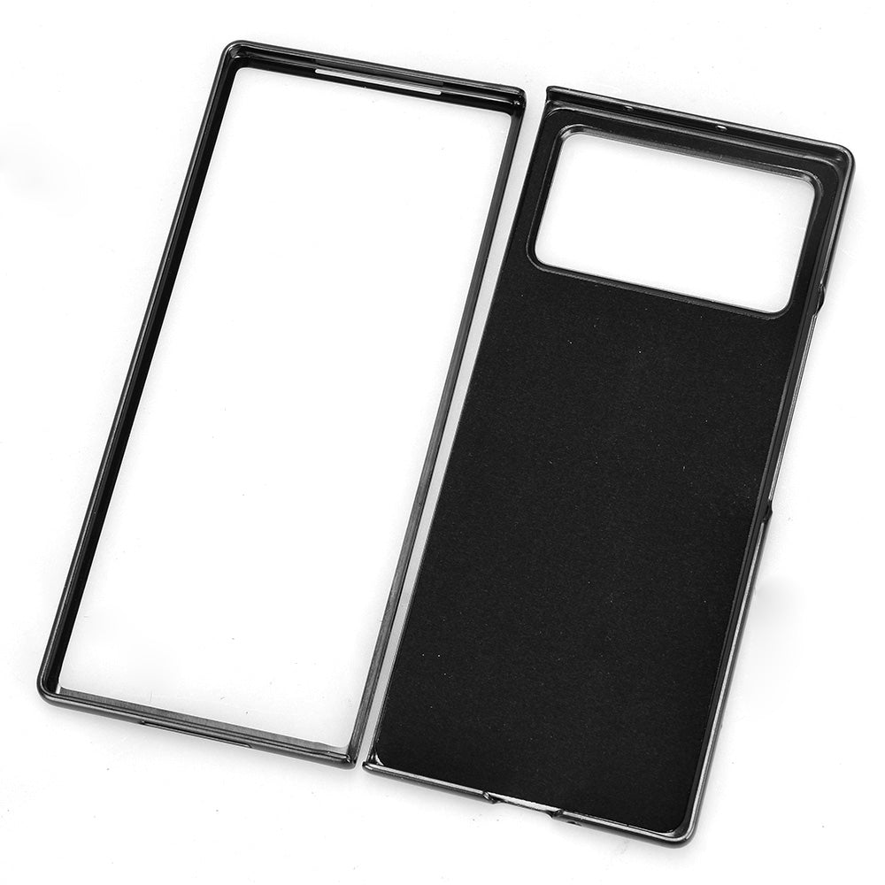 For Xiaomi Mix Fold 3 Wristband Leather Back Phone Case(Black)