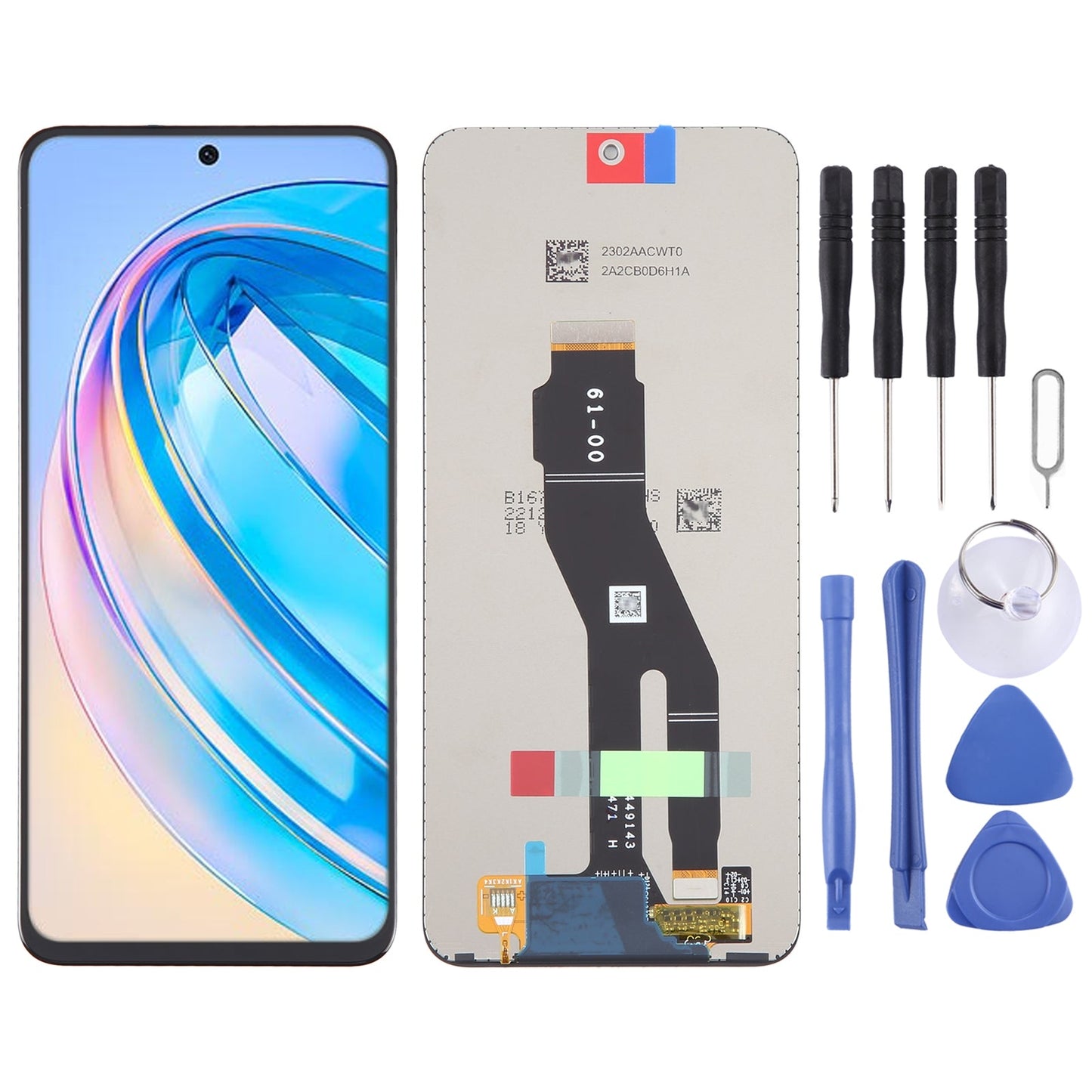 Original LCD Screen For Honor X8a with Digitizer Full Assembly