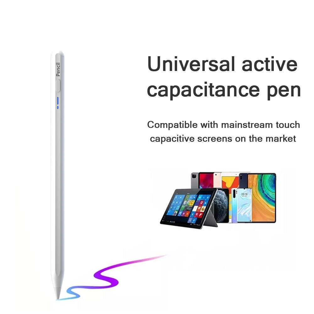 BP16 Mobile Phone / Tablet Universal Active Capacitive Stylus Pen(White)