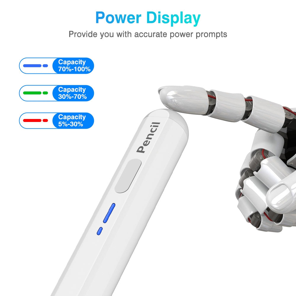 BP16 Mobile Phone / Tablet Universal Active Capacitive Stylus Pen(White)