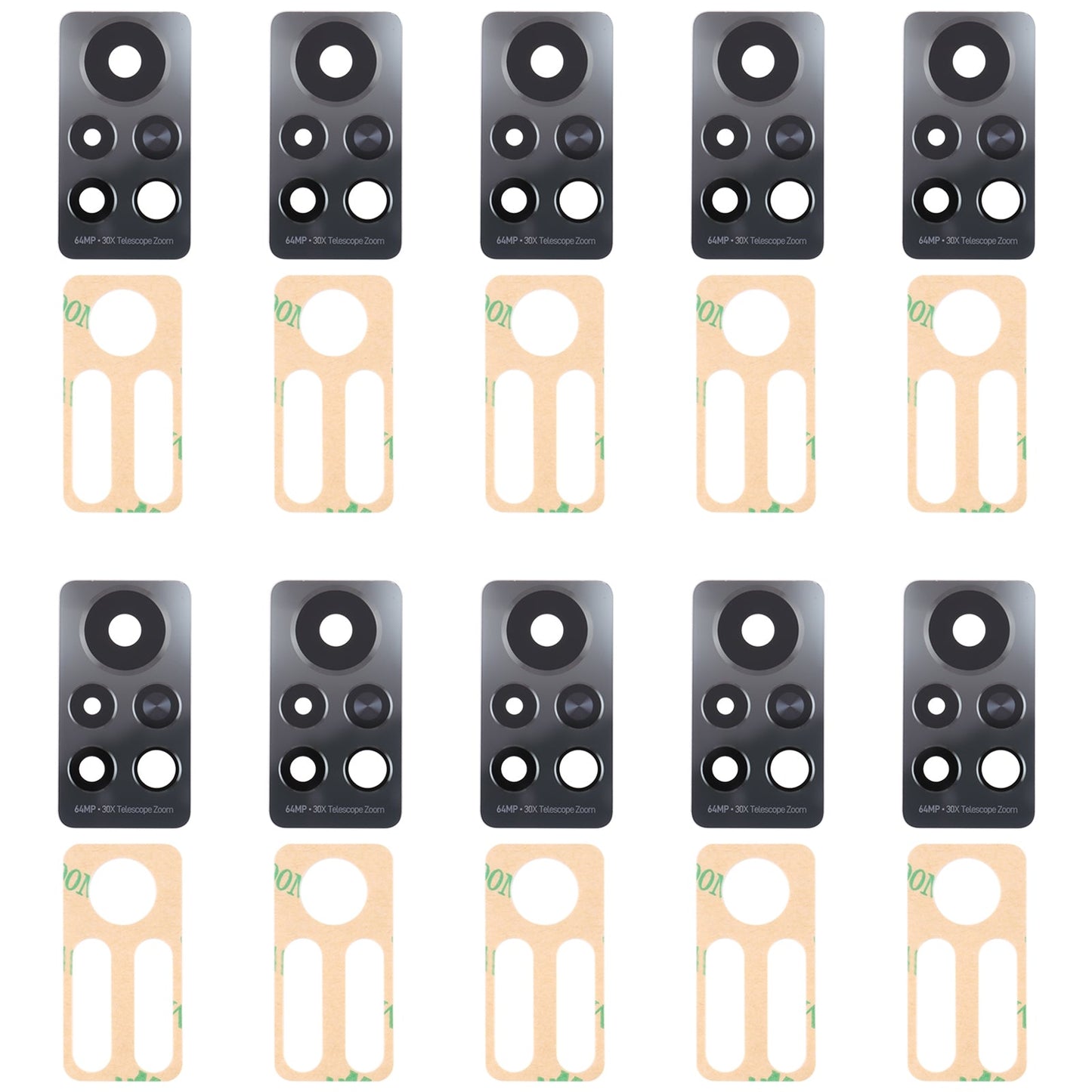 For Infinix Note 11 Pro x697 10pcs Back Camera Lens