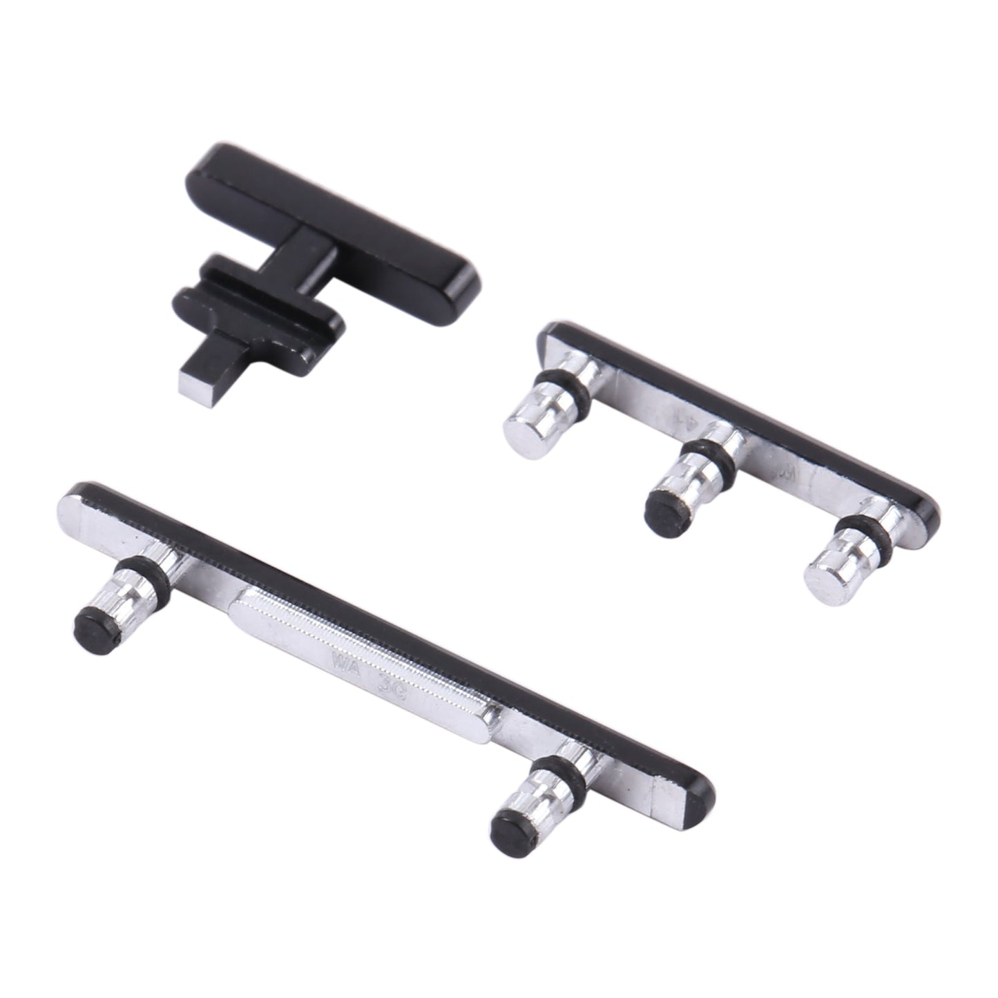 For OnePlus 6 Power Button + Volume Control Button(Jet Black)