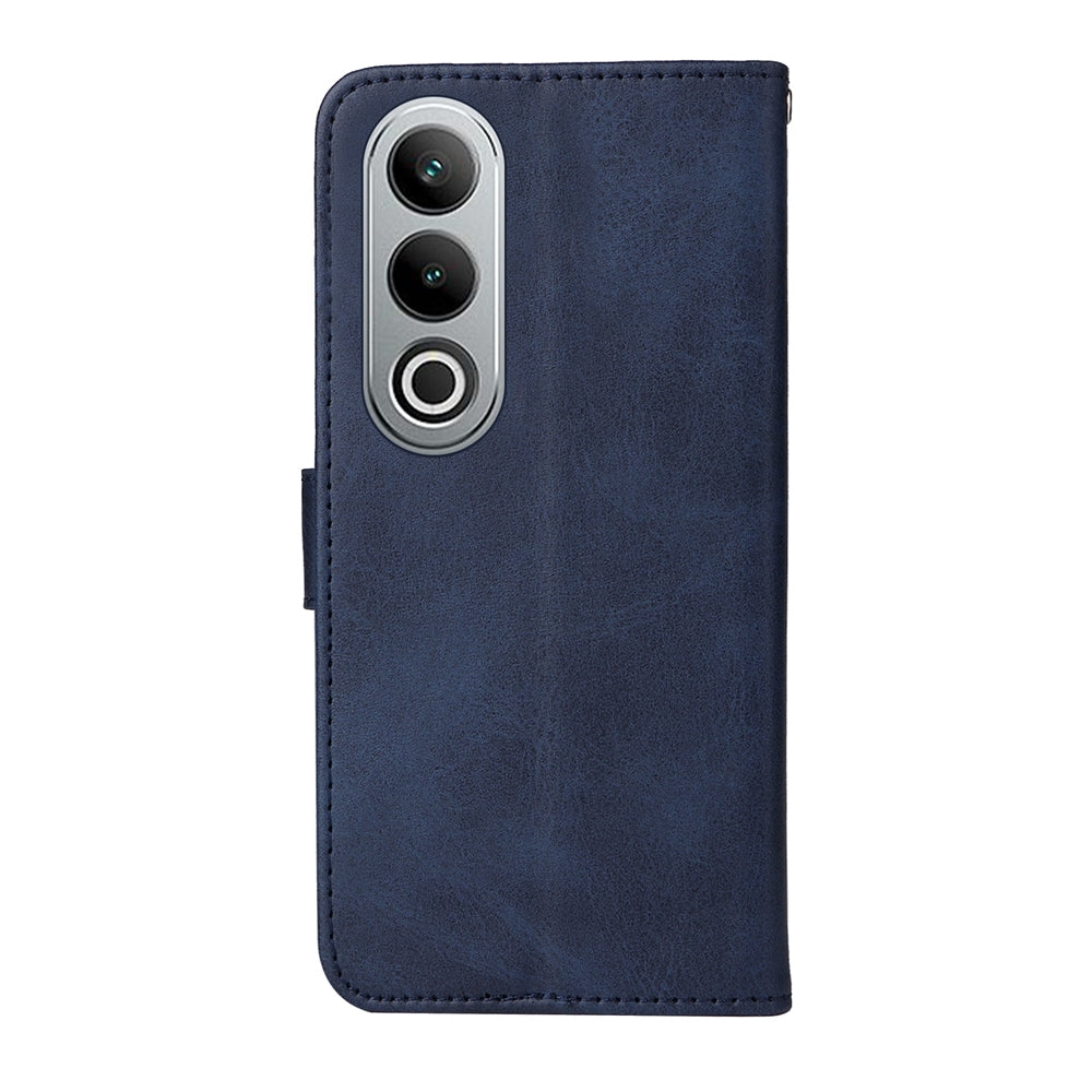 For OPPO K12 Classic Calf Texture Flip Leather Phone Case(Blue)