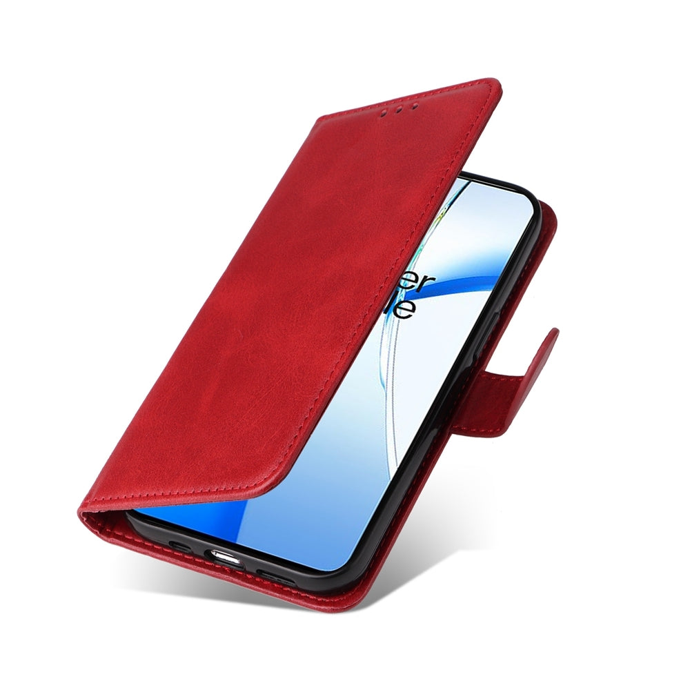 For OPPO K12 Classic Calf Texture Flip Leather Phone Case(Red)