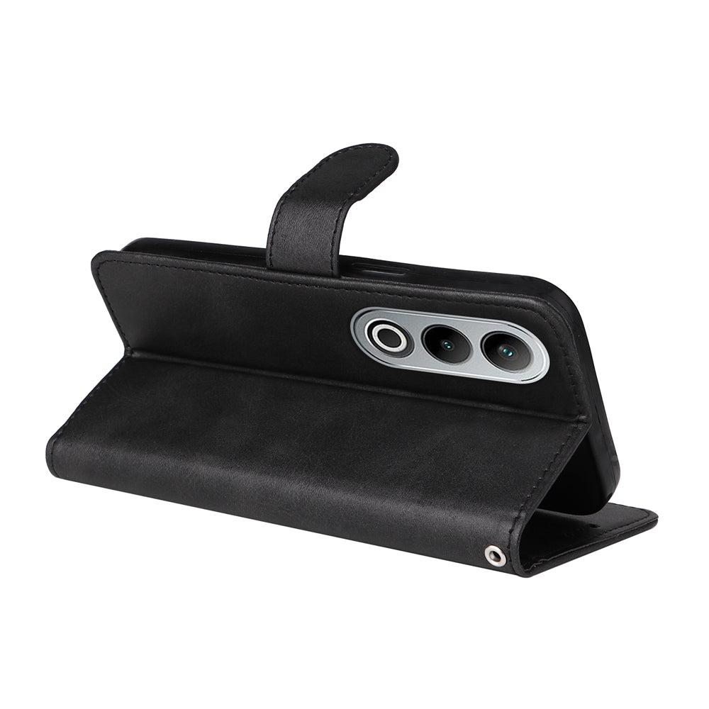 For OPPO K12 Classic Calf Texture Flip Leather Phone Case(Black)