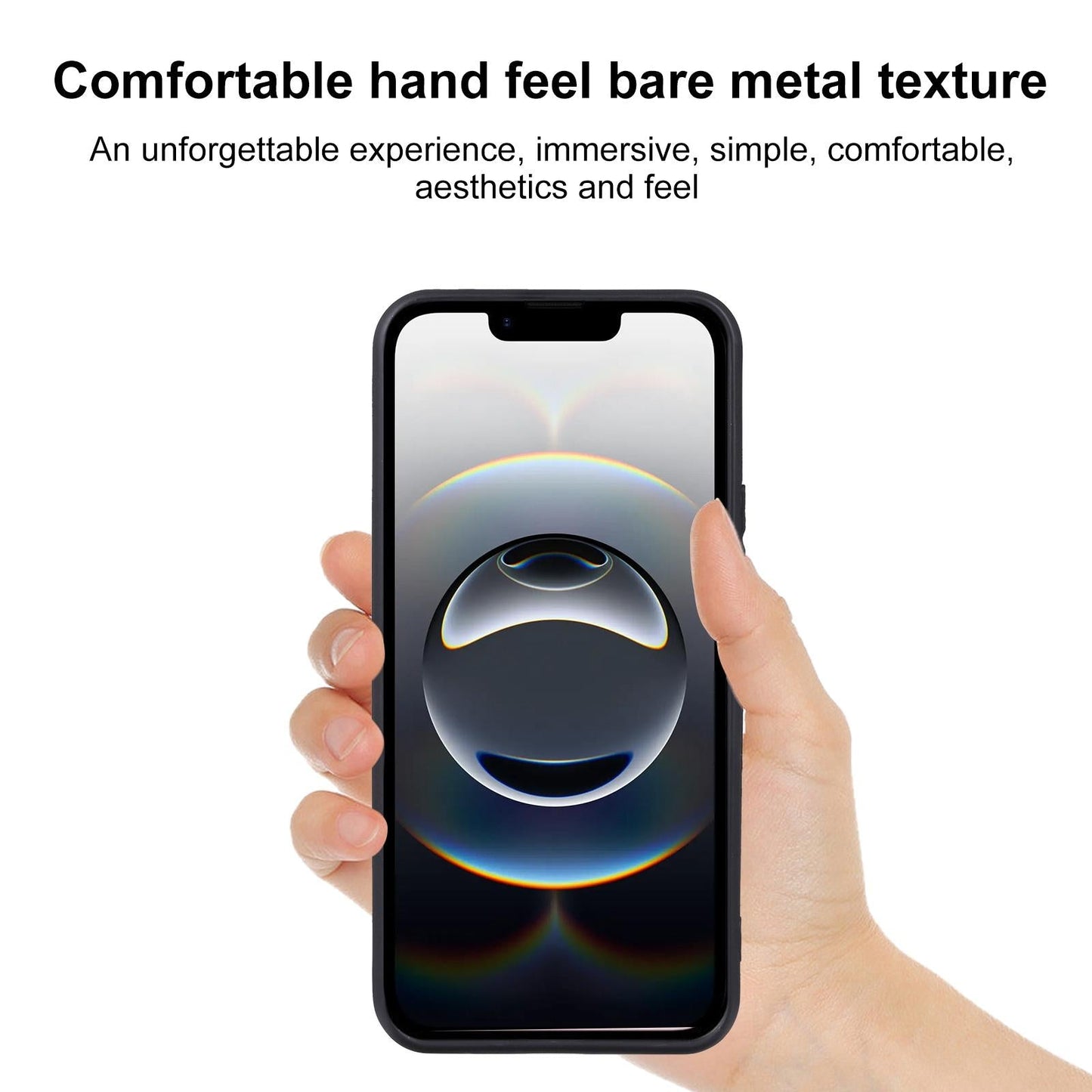 For iPhone 16e TPU Phone Case(Black)