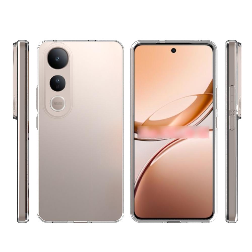 For vivo V50 Lite 5G Waterproof Texture TPU Phone Case(Transparent)