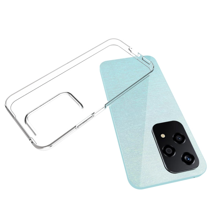 For Honor 200 Lite Waterproof Texture TPU Phone Case(Transparent)