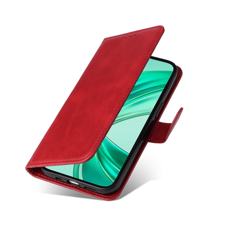 For Honor X8b Classic Calf Texture Flip Leather Phone Case(Red)