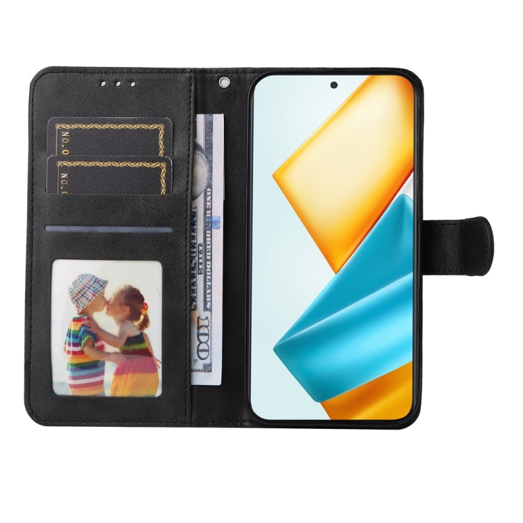 For Honor 90 GT Classic Calf Texture Flip Leather Phone Case(Black)