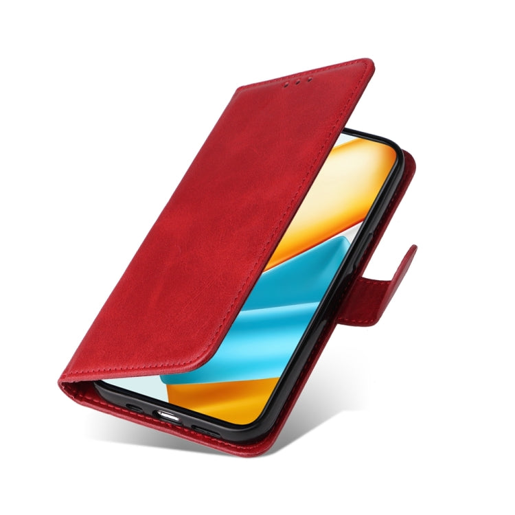 For Honor 90 GT Classic Calf Texture Flip Leather Phone Case(Red)