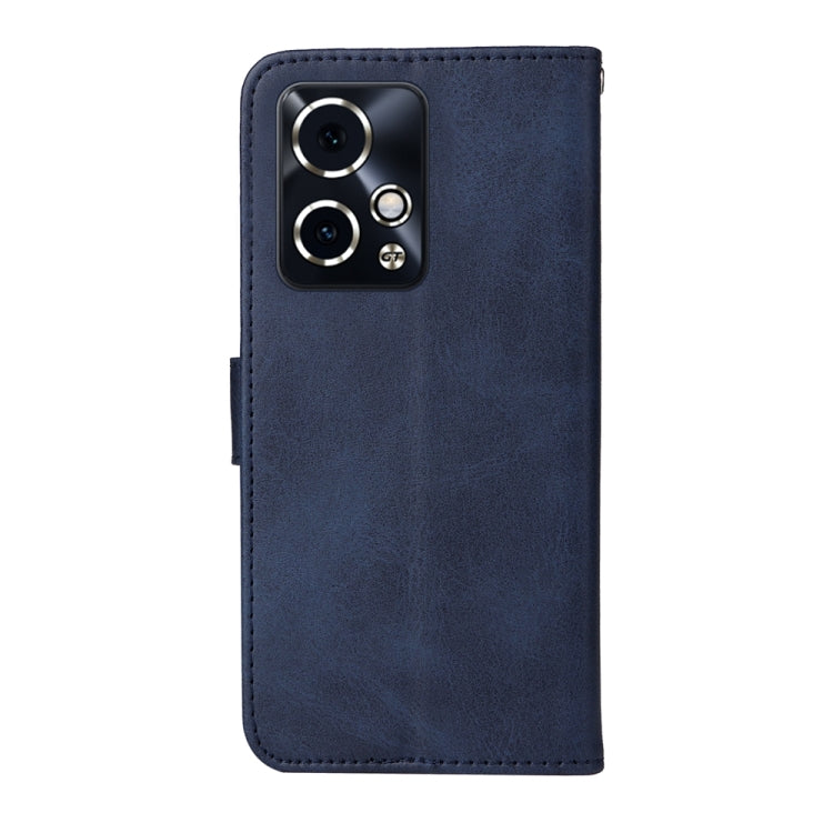 For Honor 90 GT Classic Calf Texture Flip Leather Phone Case(Blue)