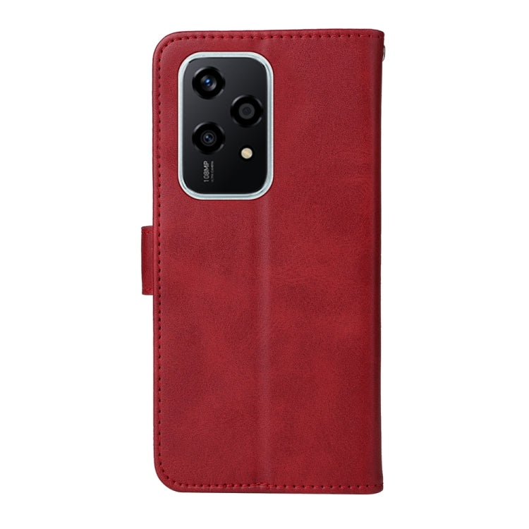 For Honor 200 Lite 5G Global Classic Calf Texture Flip Leather Phone Case(Red)