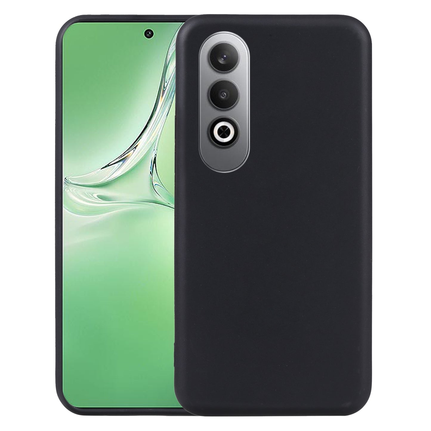 For OPPO K12 TPU Phone Case(Black)