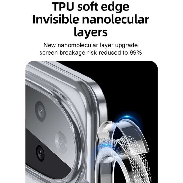 For Honor 200 Armor Clear TPU Hard PC Phone Case(Matte Black)