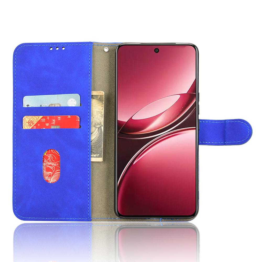 For vivo V50 Skin Feel Magnetic Flip Leather Phone Case(Blue)