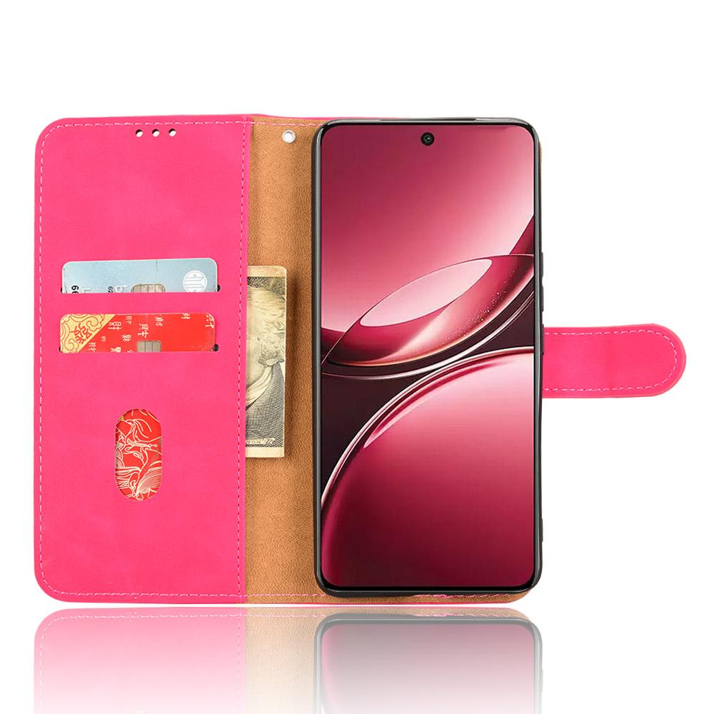 For vivo V50 Skin Feel Magnetic Flip Leather Phone Case(Rose Red)