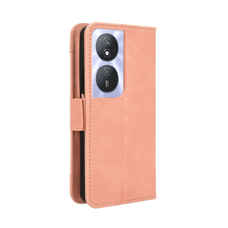 For Honor Play 50 Plus Skin Feel Calf Texture Card Slots Leather Phone Case(Pink)