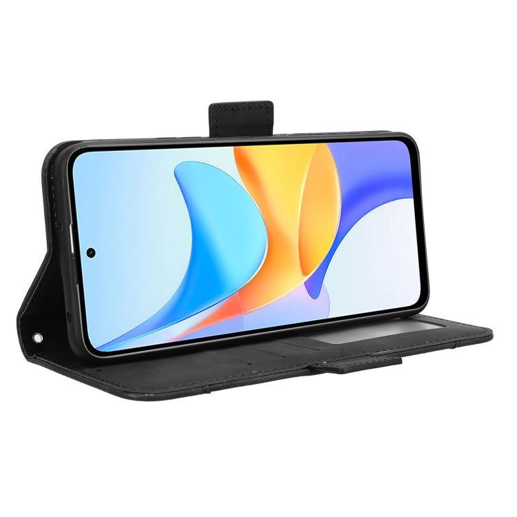 For Honor Play 50 Plus Skin Feel Calf Texture Card Slots Leather Phone Case(Black)