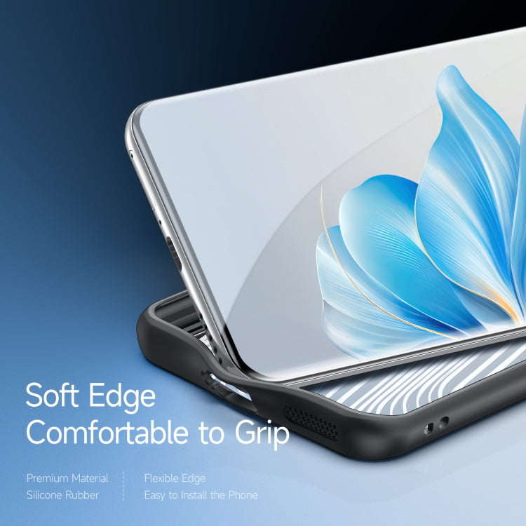 For Honor 100 DUX DUCIS Aimo Series TPU + PC Frosted Feel Phone Case(Black)