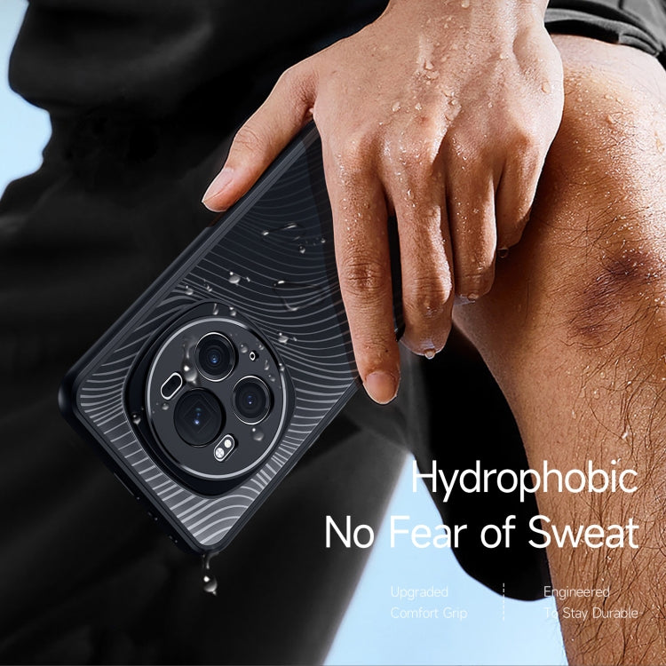 For Honor Magic6 Pro DUX DUCIS Aimo Series TPU + PC Frosted Feel Phone Case(Black)