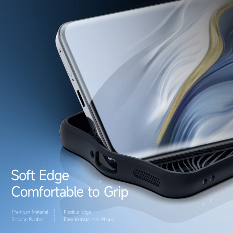 For Honor Magic6 Pro DUX DUCIS Aimo Series TPU + PC Frosted Feel Phone Case(Black)