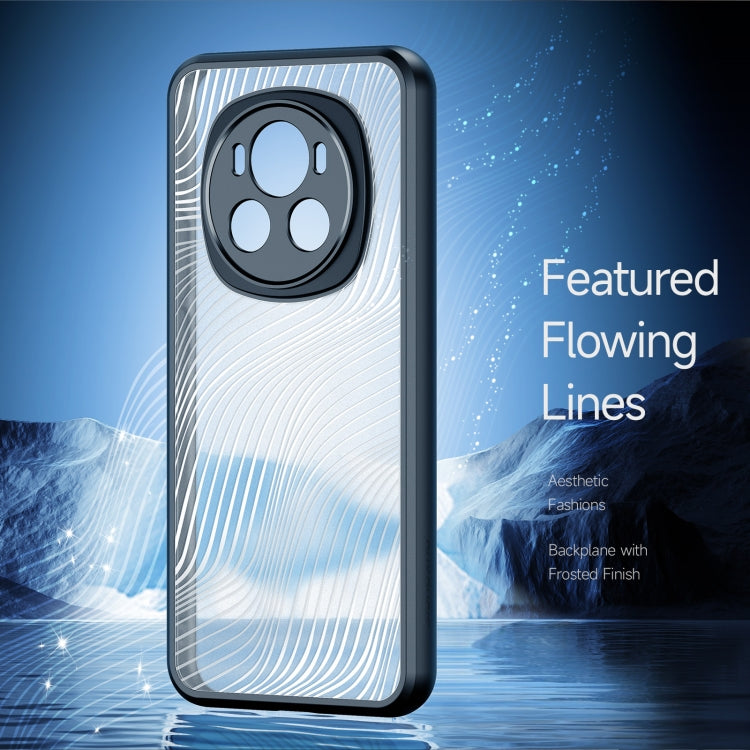 For Honor Magic6 DUX DUCIS Aimo Series TPU + PC Frosted Feel Phone Case(Black)