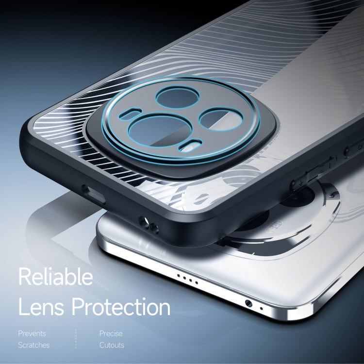 For Honor Magic6 DUX DUCIS Aimo Series TPU + PC Frosted Feel Phone Case(Black)