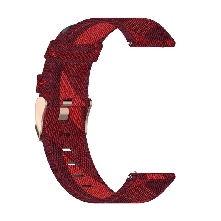 For Amazfit Bip Lite Version 1S / Bip S 20mm Nylon Denim Canvas Replacement Strap Watchband