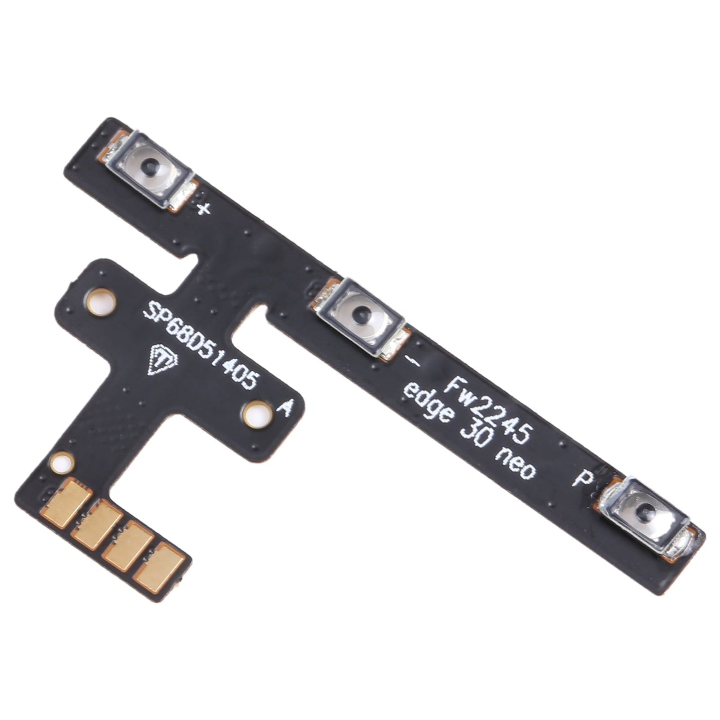 For Motorola Edge 30 Neo OEM Power Button & Volume Button Flex Cable