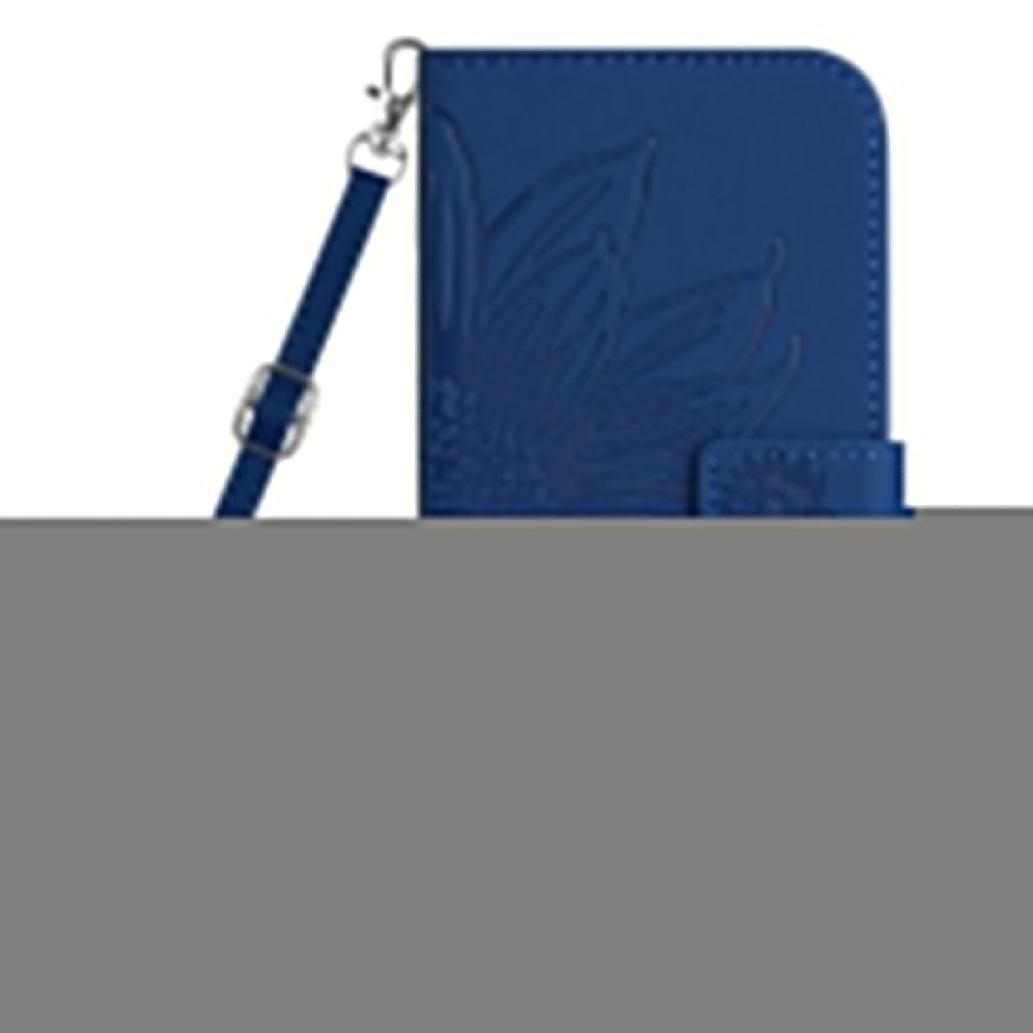 For vivo V50 Lite 5G Skin Feel Sun Flower Embossed Flip Leather Phone Case with Lanyard(Dark Blue)