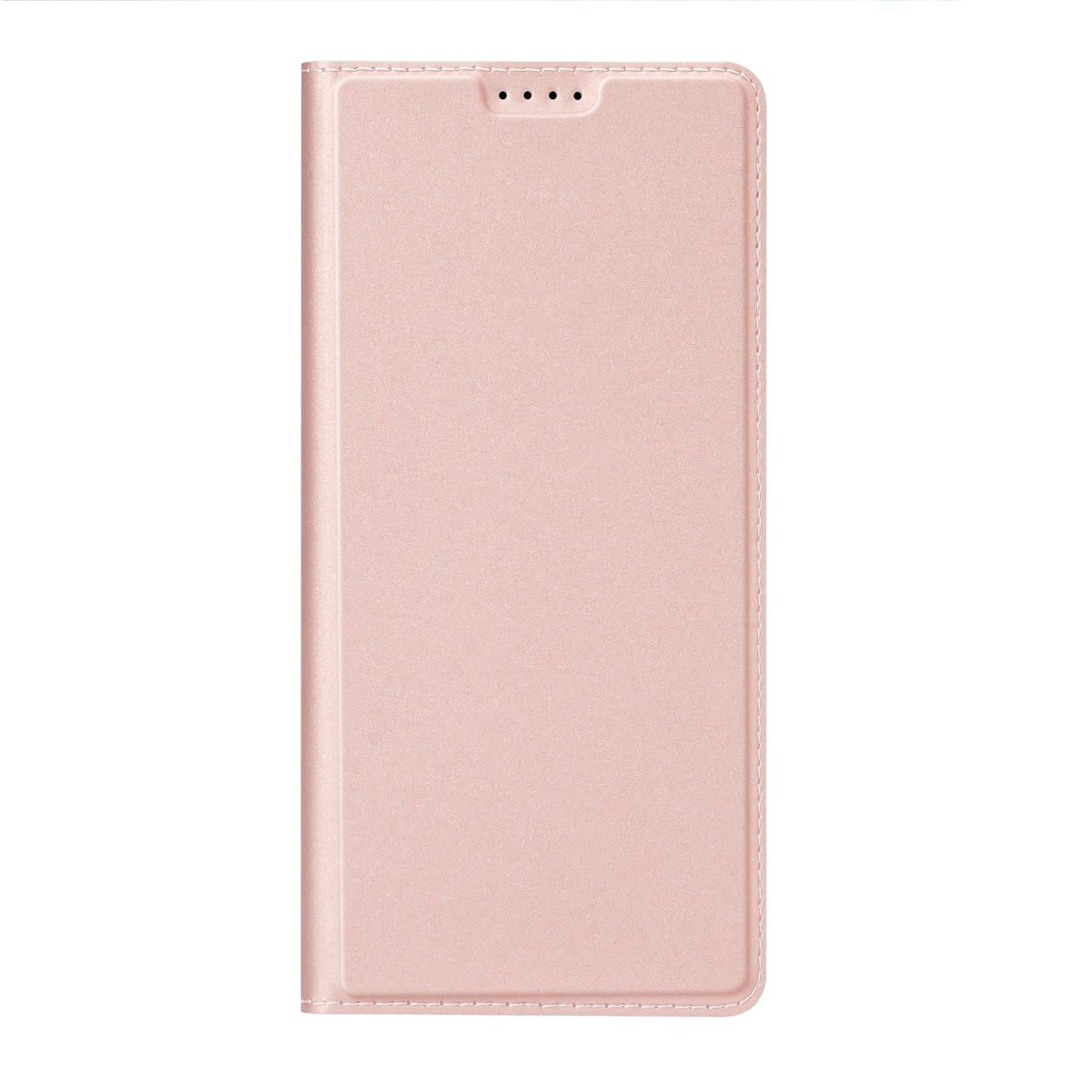 For iPhone 16e DUX DUCIS Skin Pro Series Flip Leather Phone Case(Rose Gold)
