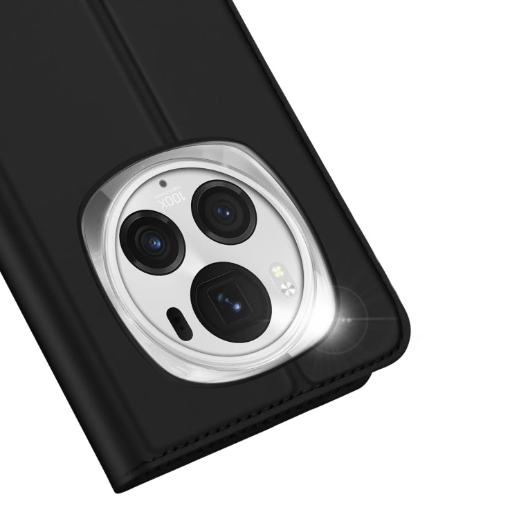 For Honor Magic6 Pro DUX DUCIS Skin Pro Series Flip Leather Phone Case(Black)